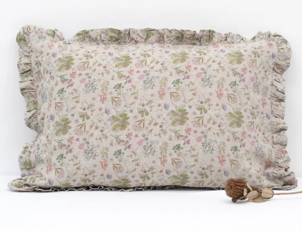 Linen pillow